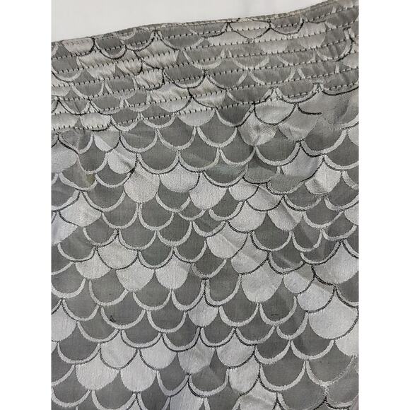 Saks‎ 5th Ave Vintage Adelel Simpson Gray Long Sleeve Zip Back Dress  Size 10 - Picture 7 of 16